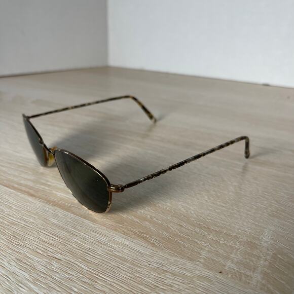 Vintage B&L Ray-Ban W2656 PPAS Sunglasses Slim Line Marble Brown RARE! - Picture 3 of 14